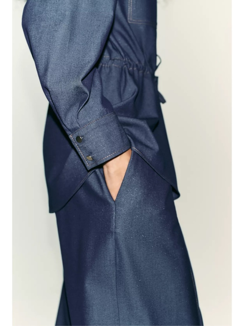 Zara NWT chambray set - Picture 16 of 16